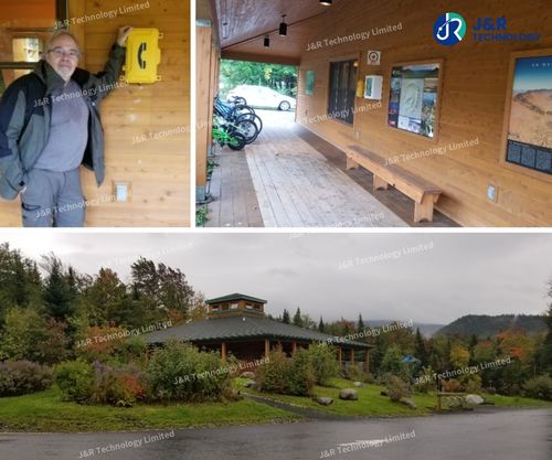 أخبار الشركة الأخيرة عن Installation Feedback from Camp Franceville, Mont-Mégantic National Park