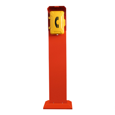 JR-TP-03 Hands Free Roadside Emergency Phone , SIP / VoIP Call Box For Roadside