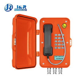 سعر جيد هاتف IP تناظري مضاد للانفجار مع لوحة مفاتيح كاملة للبيئات القاسية الانترنت