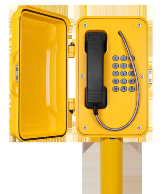 Full Keypad IP66 VoIP Wall Mounted Telephone SIP2.0 For Shipyard