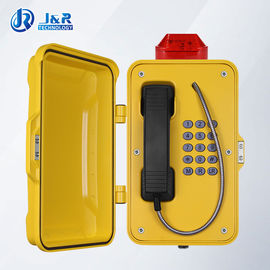 سعر جيد IP67 الهاتف مربع مانعة لتسرب الماء / السكك الحديدية نفق الهاتف طوارئ مع ضوء LED الانترنت
