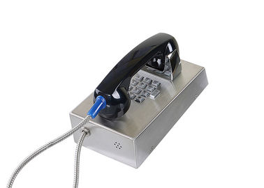 سعر جيد التحكم بحجم الصوت Vandal Proof Telephone SIP 2.0 Protocol For Inmate / Jail الانترنت
