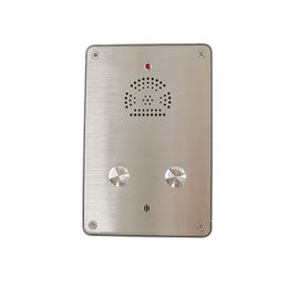 الفولاذ المقاوم للصدأ Ruggest IP65 رشفة صناديق الطوارئ في الحرم الجامعي للاتصال