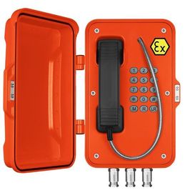 يموت يلقي الألومنيوم انفجار برهان VoIP هاتف IP66-IP67 للاتصالات الصوتية