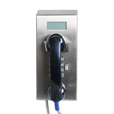 1.5W Full Duplex IP65 20mA تليفونات LCD مقاومة للتخريب