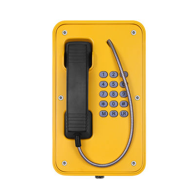 1.5W IP67 مقاوم للرطوبة هاتف VoIP للمصانع الكيماوية