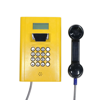 سعر جيد SIP GSM 1.5W هاتف مقاوم للتخريب لمستشفى البنك الانترنت