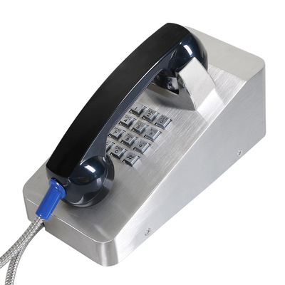 سعر جيد SIP2.0 SS Vandal Resistant Telephone IP54 VoIP Desk Mounting الانترنت