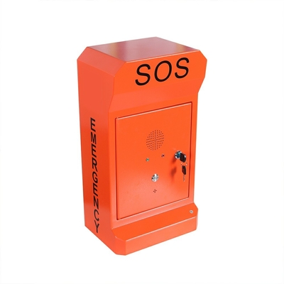 3G / 4G Roadside Hands Free SOS Call Box ، هاتف الطوارئ السريع والدليل على التخريب